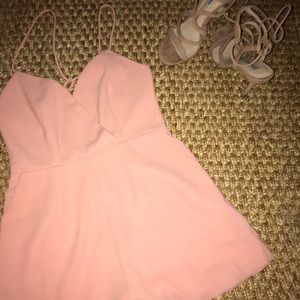 Blush pink romper ❤️